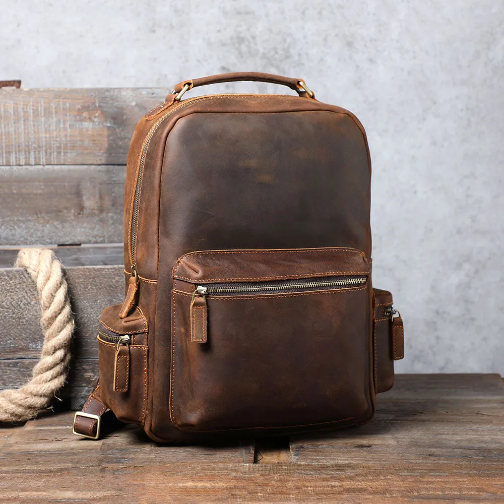 Leather Backpack | Taj Mahal