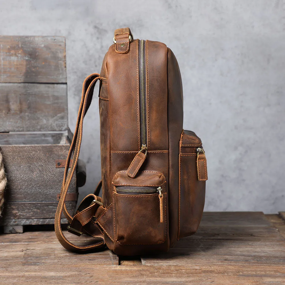 Leather Backpack | Taj Mahal