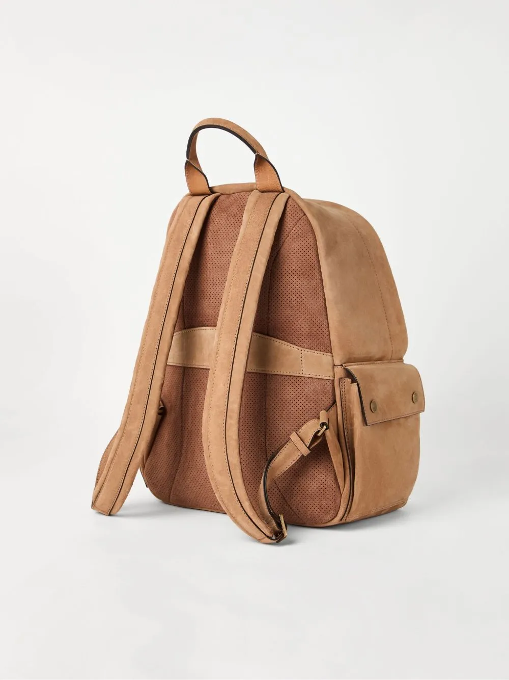 Leather backpack