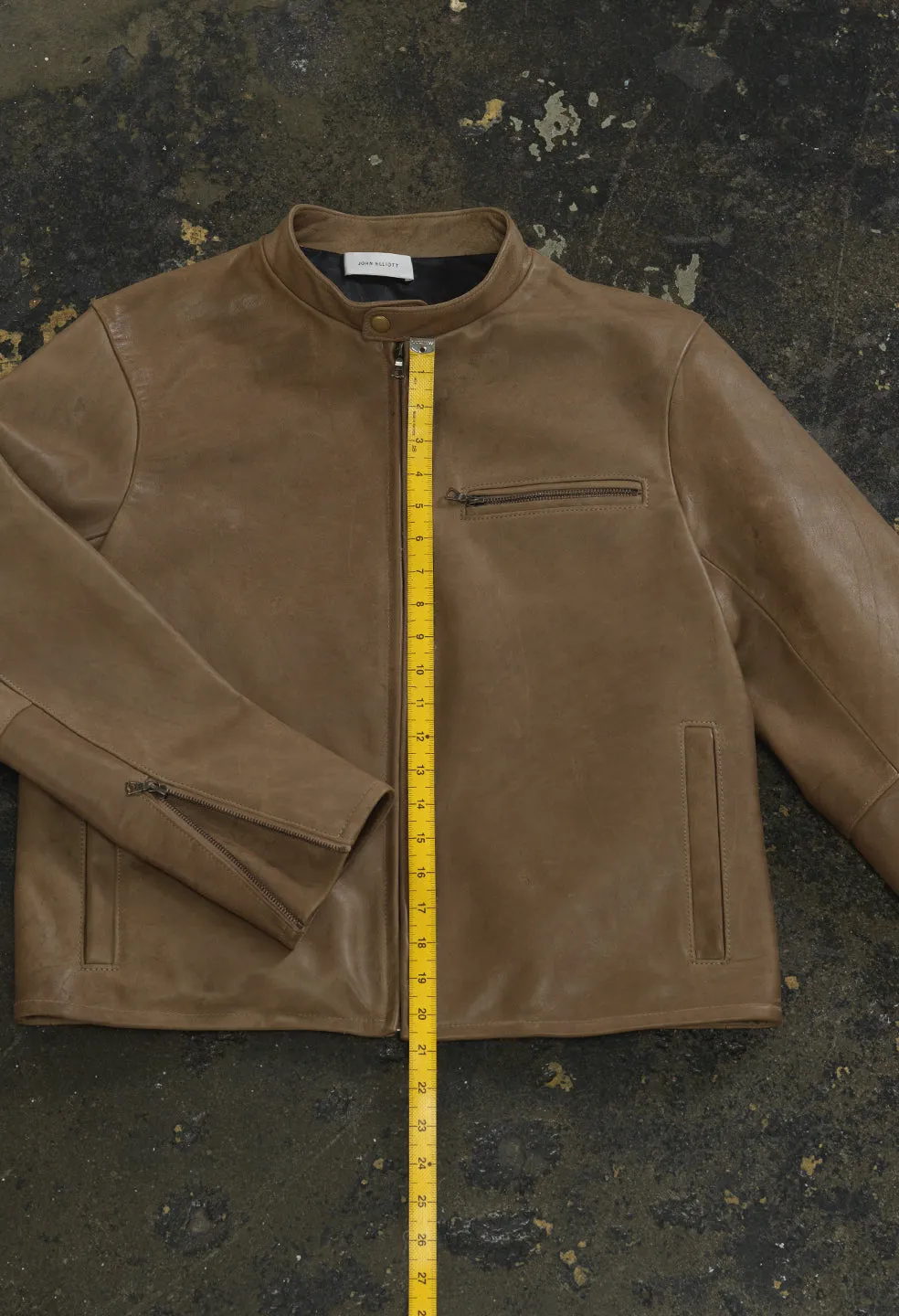 Leather Cafe Racer / Chai