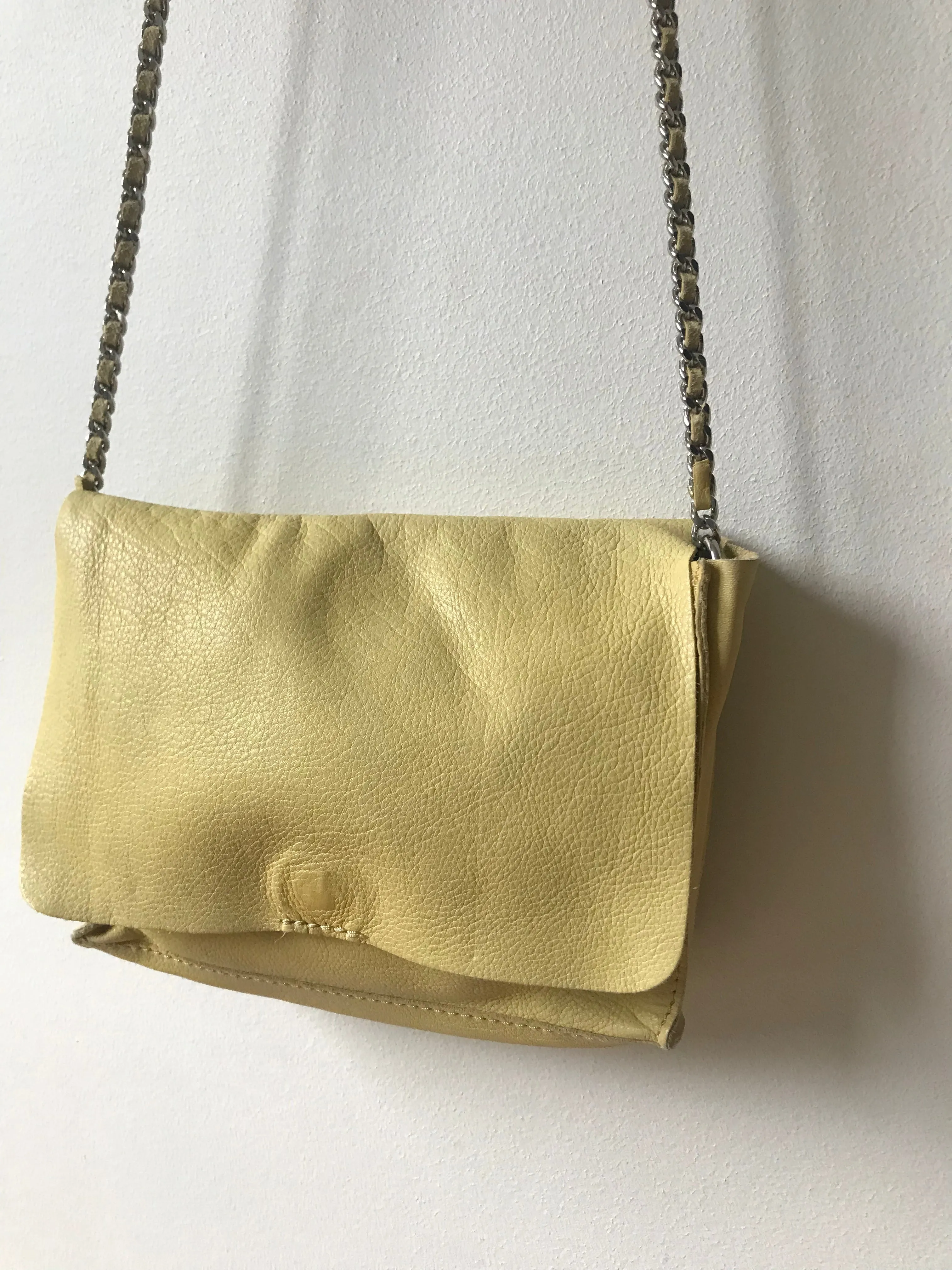 Leather clutch
