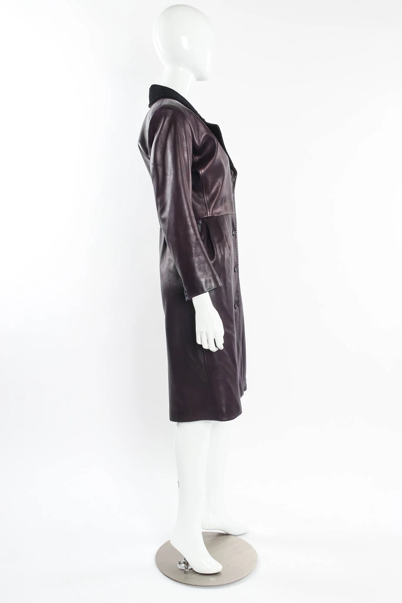 Leather Coat Dress
