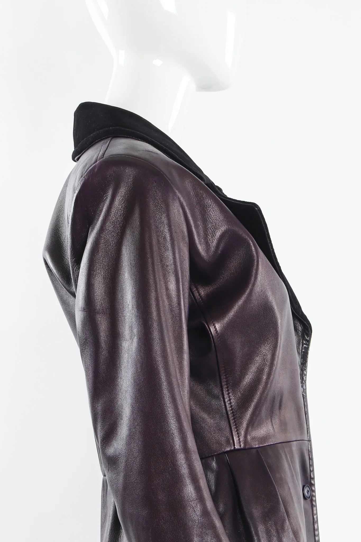Leather Coat Dress