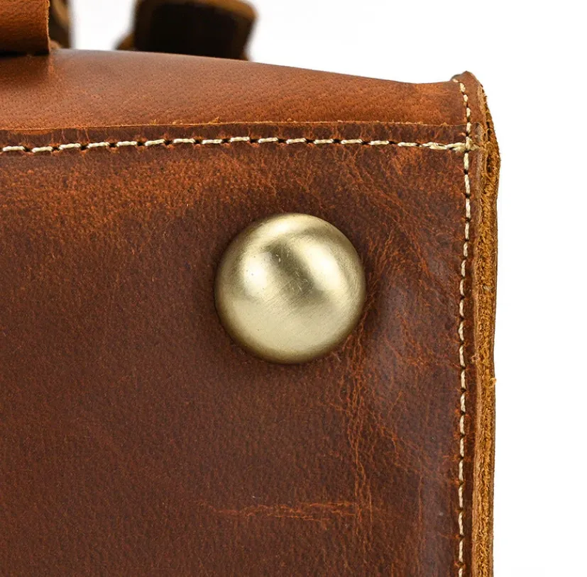 Leather Convertible Backpack | Mediterranean Sea