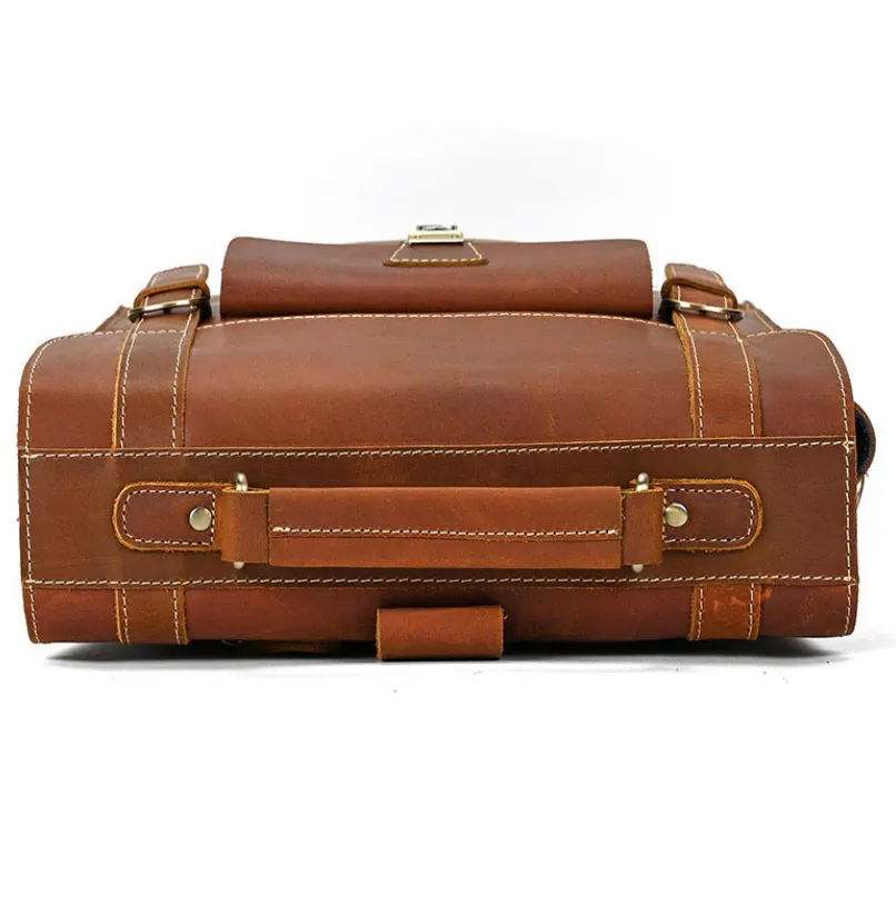 Leather Convertible Backpack | Mediterranean Sea