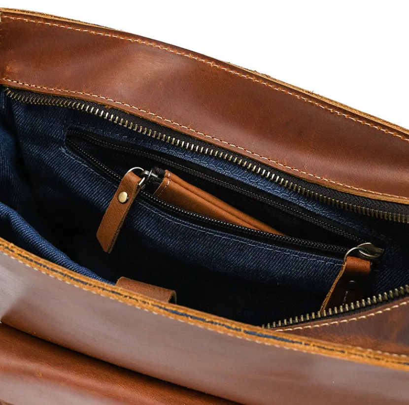 Leather Convertible Backpack | Mediterranean Sea