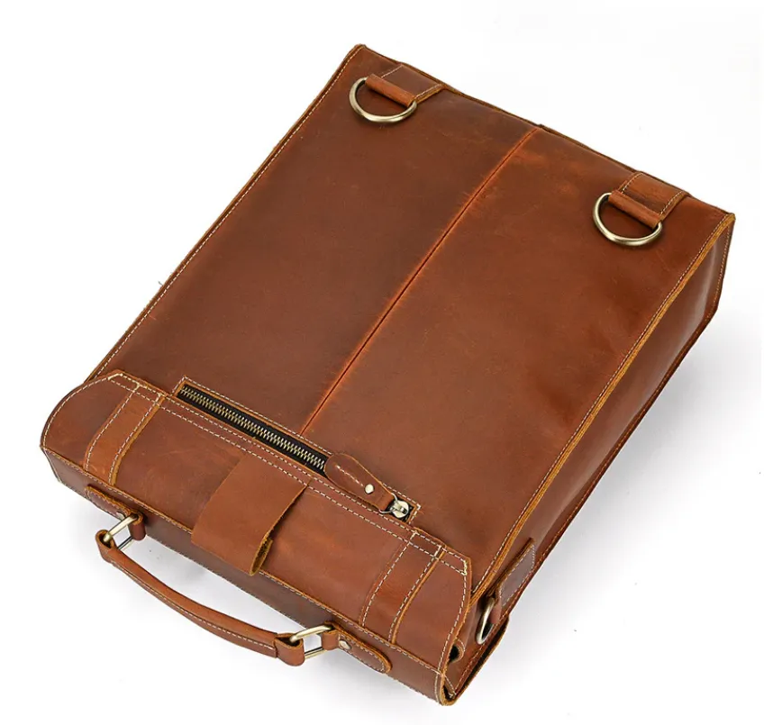 Leather Convertible Backpack | Mediterranean Sea
