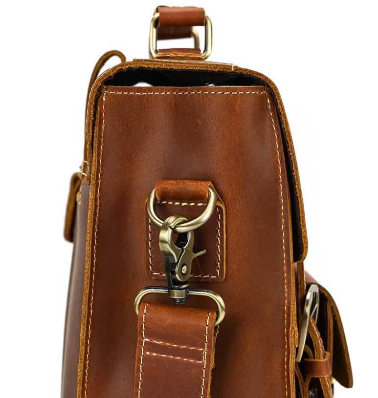 Leather Convertible Backpack | Mediterranean Sea