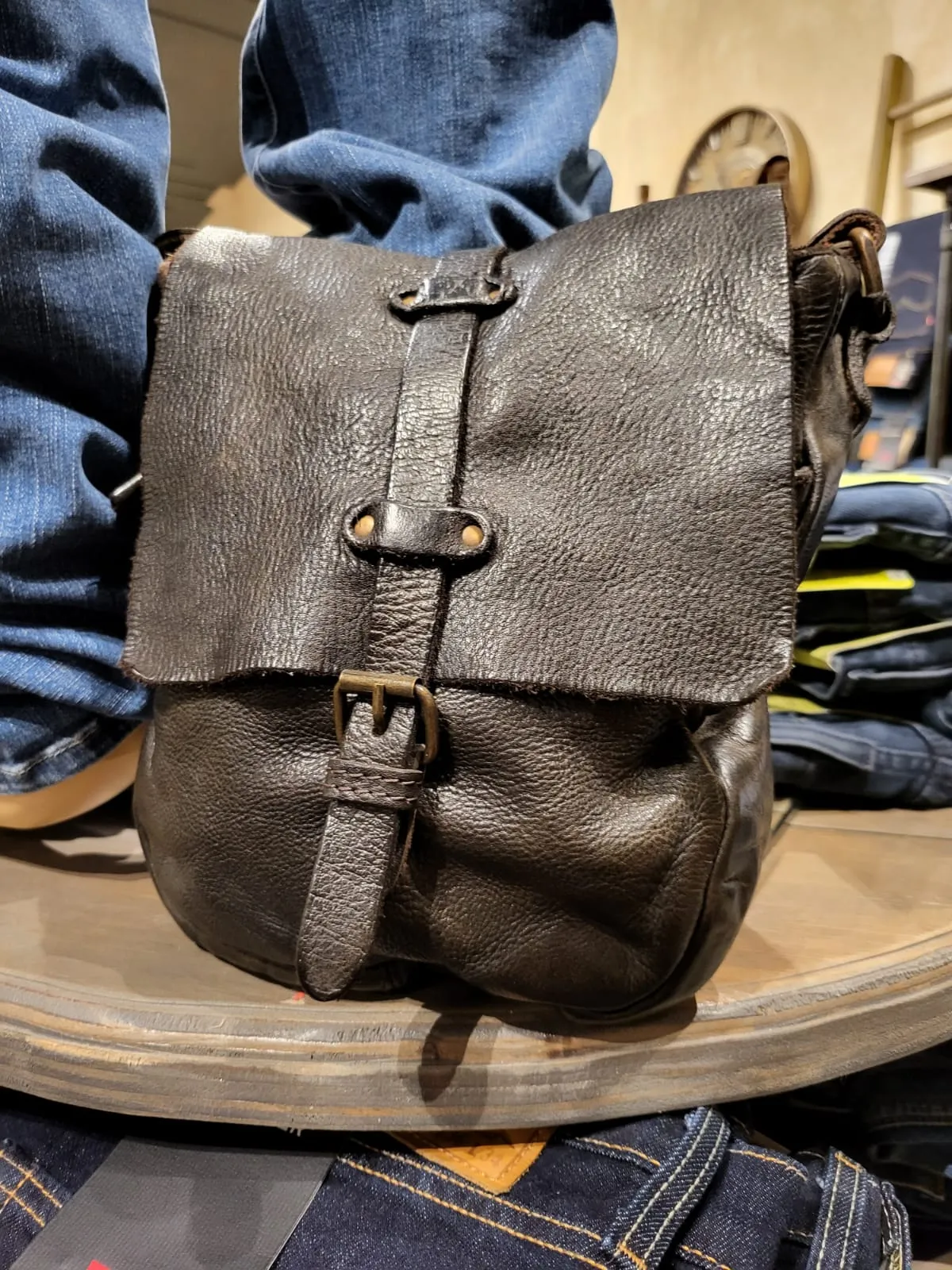Leather Messenger Bag for Men - Chadwick Messenger