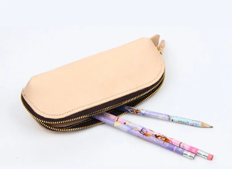 Leather Pattern Leather Pencil Cases Pattern Pencil Bag Pouch with Zipper Leather Craft Pattern Leather Templates