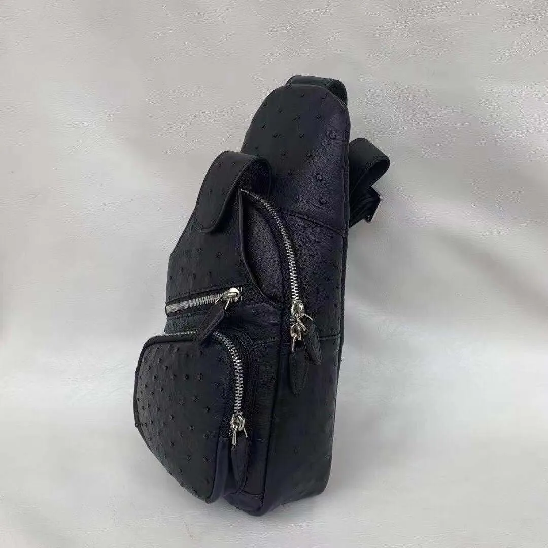 Leather Tactical Chest Bag