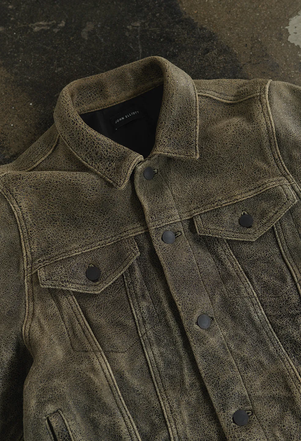 Leather Thumper Jacket Type III / Crackle
