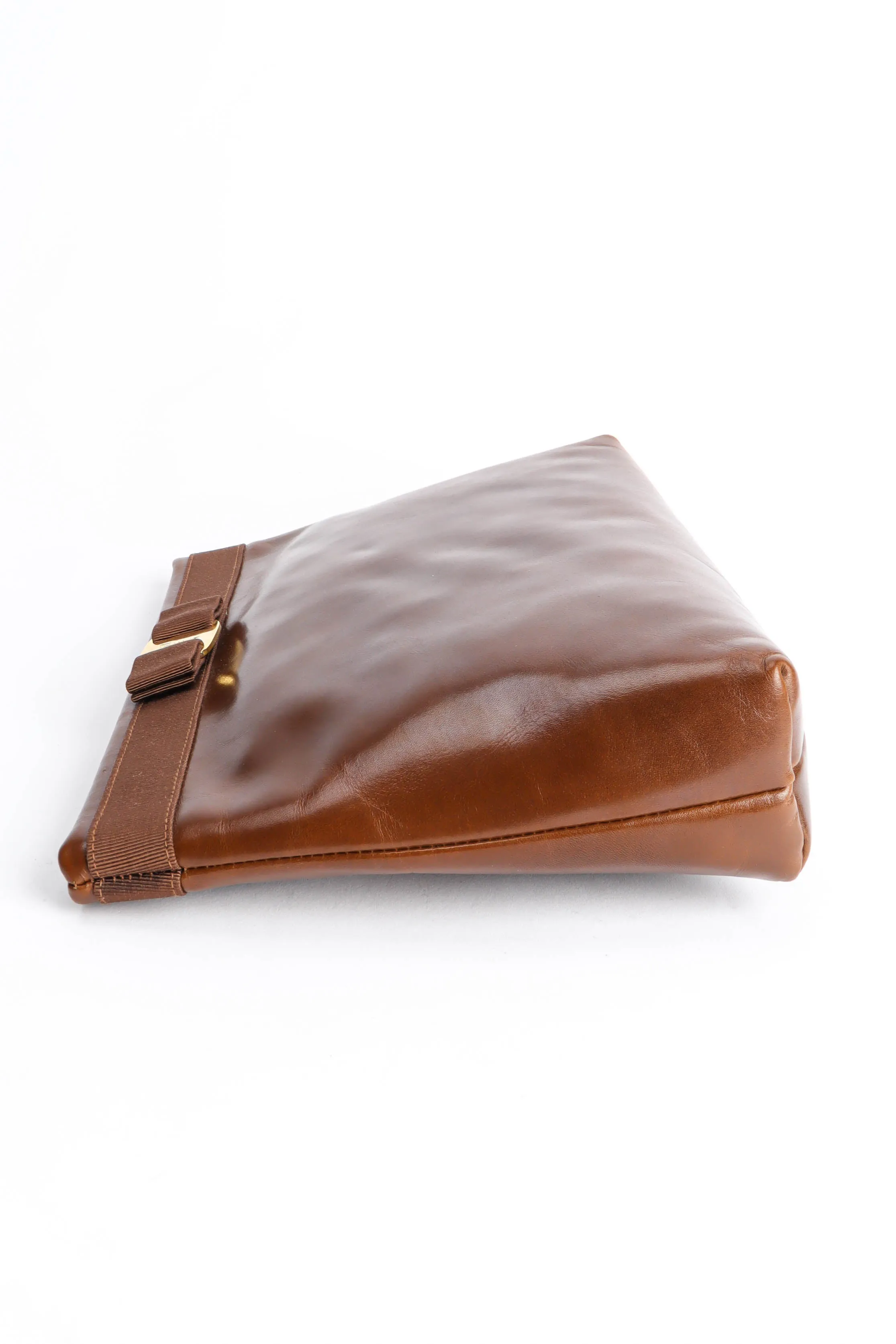 Leather Vagabond Pouch Bag