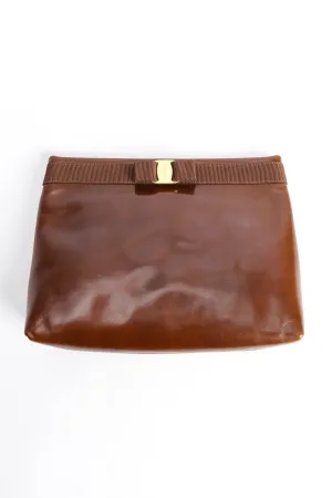 Leather Vagabond Pouch Bag