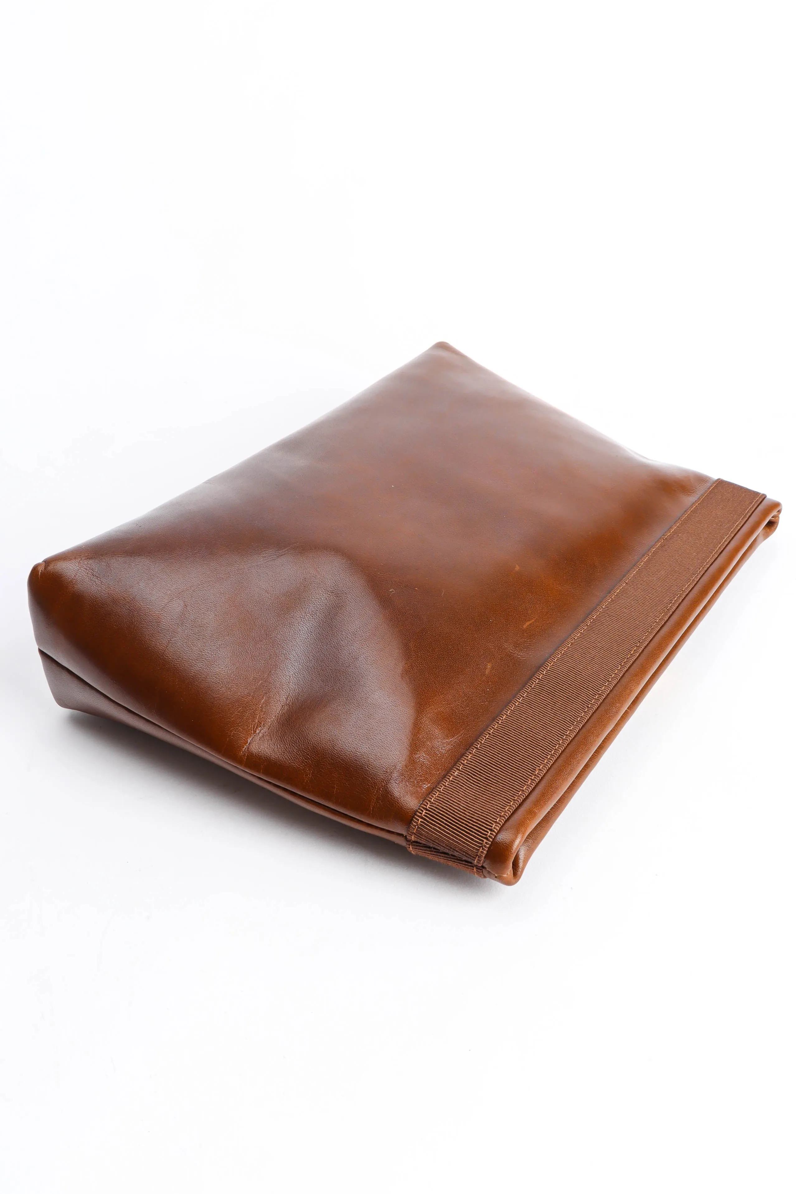 Leather Vagabond Pouch Bag