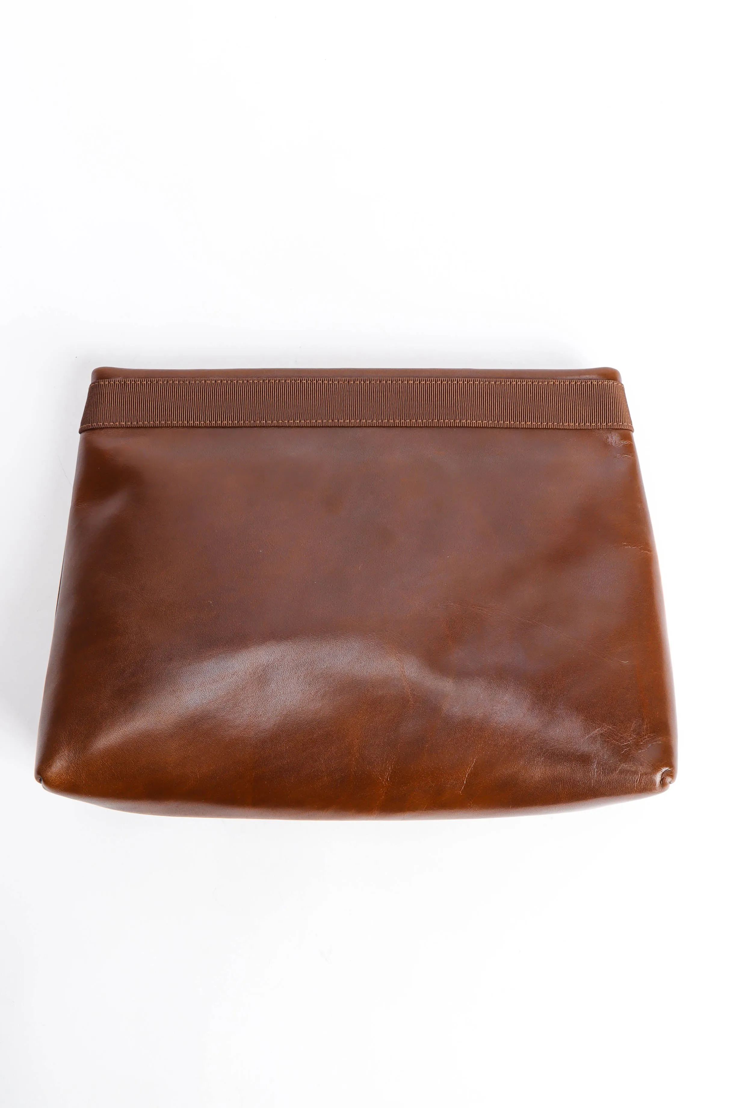 Leather Vagabond Pouch Bag