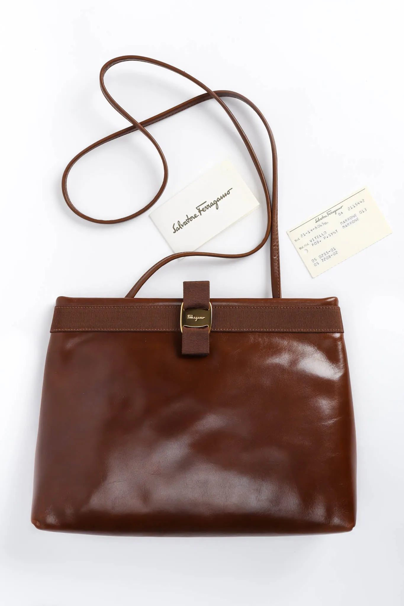 Leather Vagabond Pouch Bag