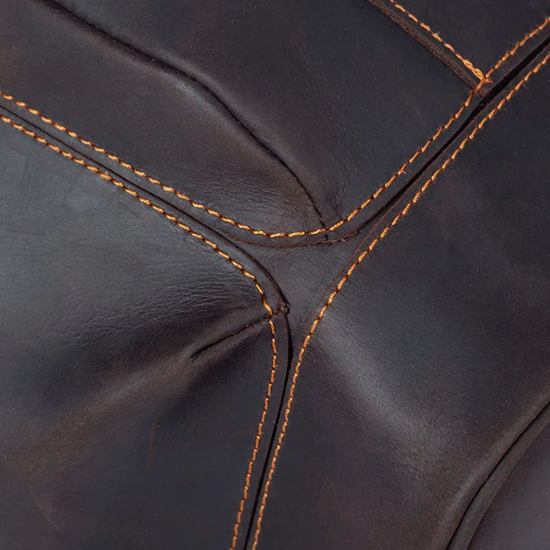 Leather Work Backpack  | Pacific Ocean