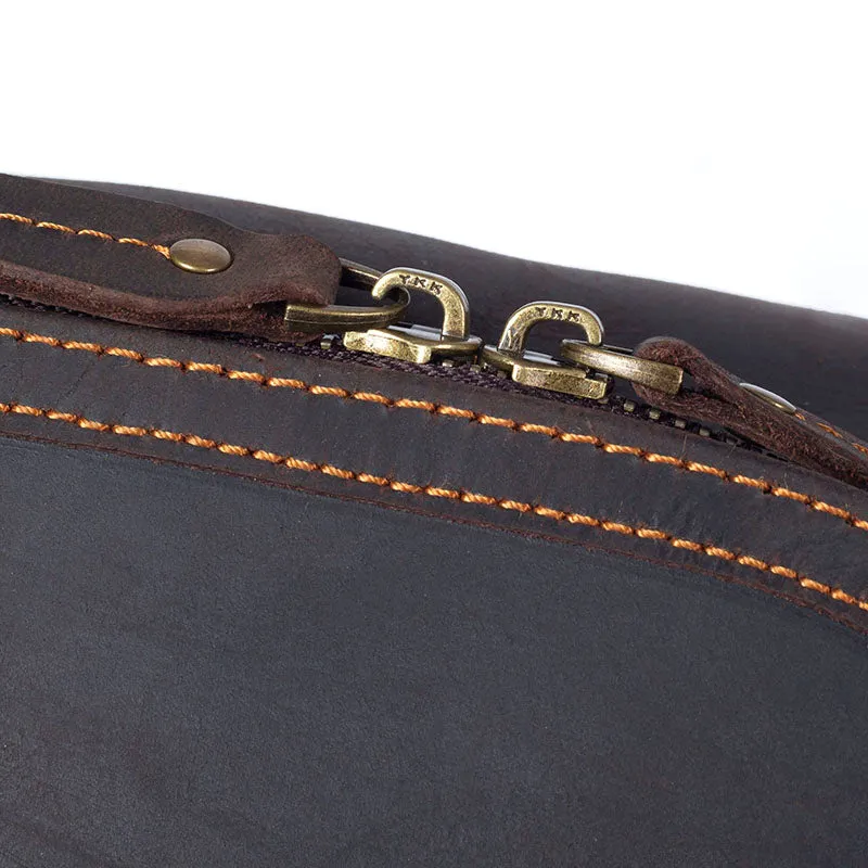 Leather Work Backpack  | Pacific Ocean