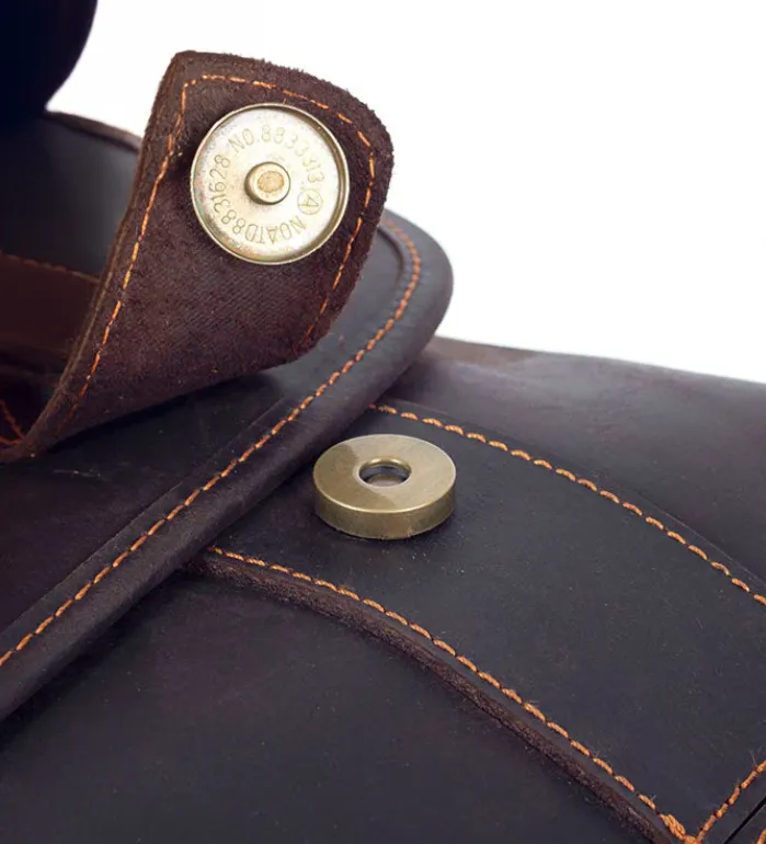 Leather Work Backpack  | Pacific Ocean