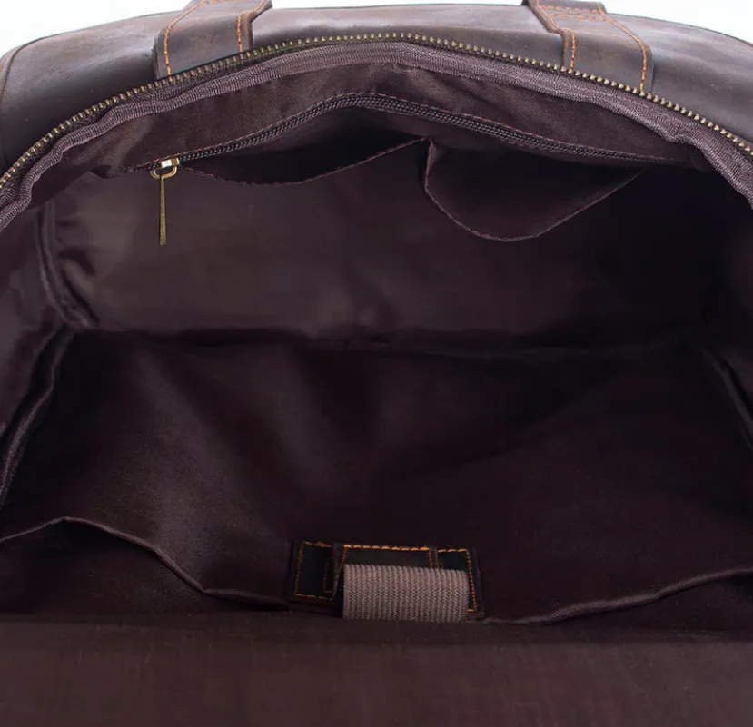 Leather Work Backpack  | Pacific Ocean
