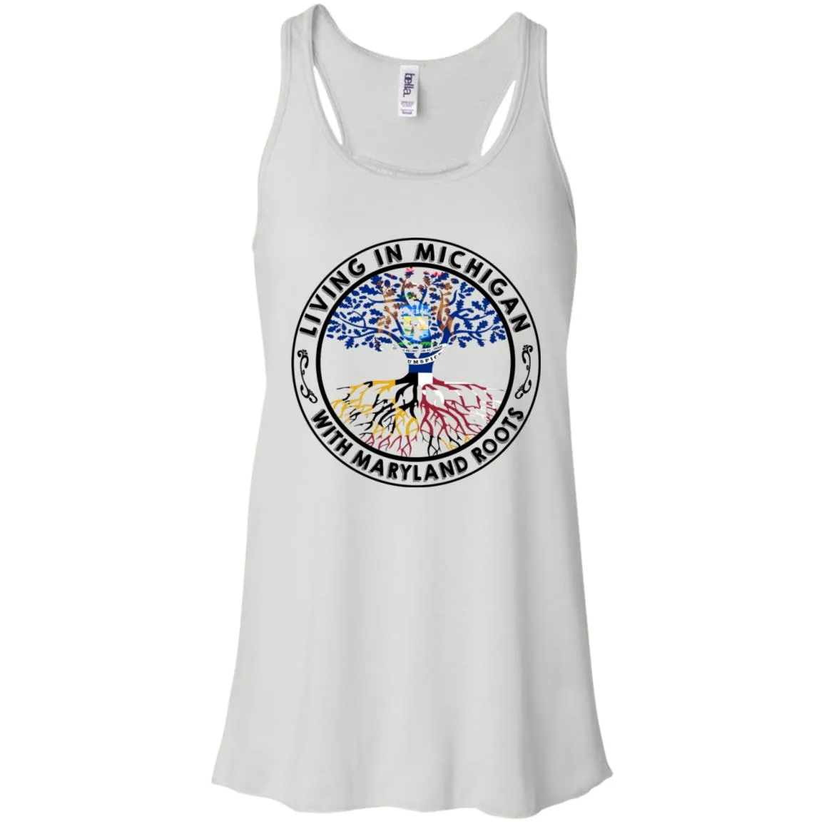 Living In Michigan With Maryland Roots T-Shirt