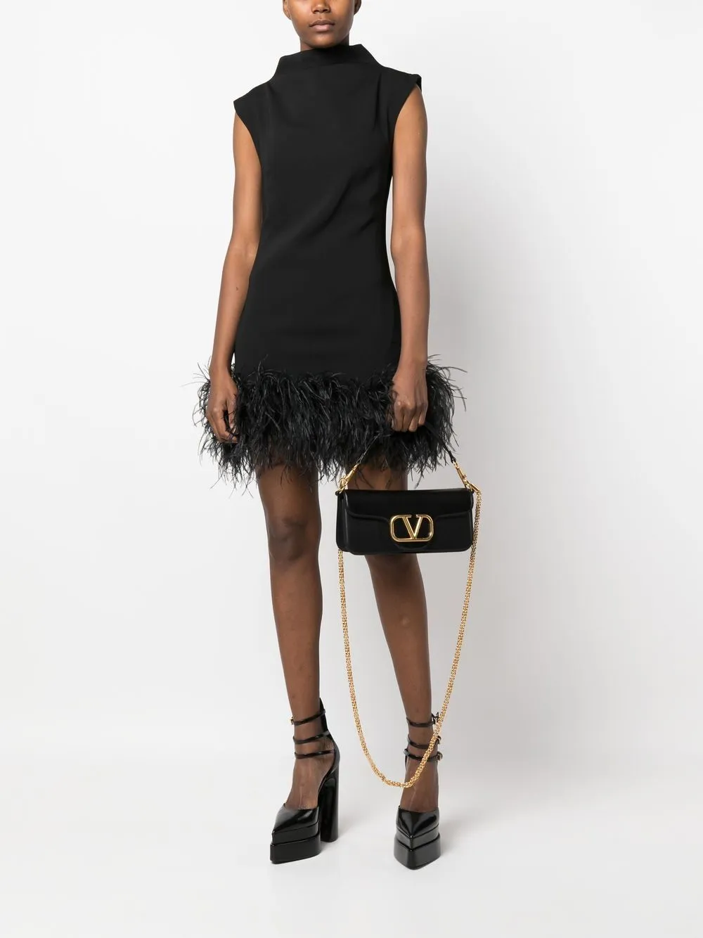 Locò leather shoulder bag