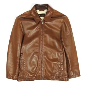 Loro Piana Leather Jacket Size Medium