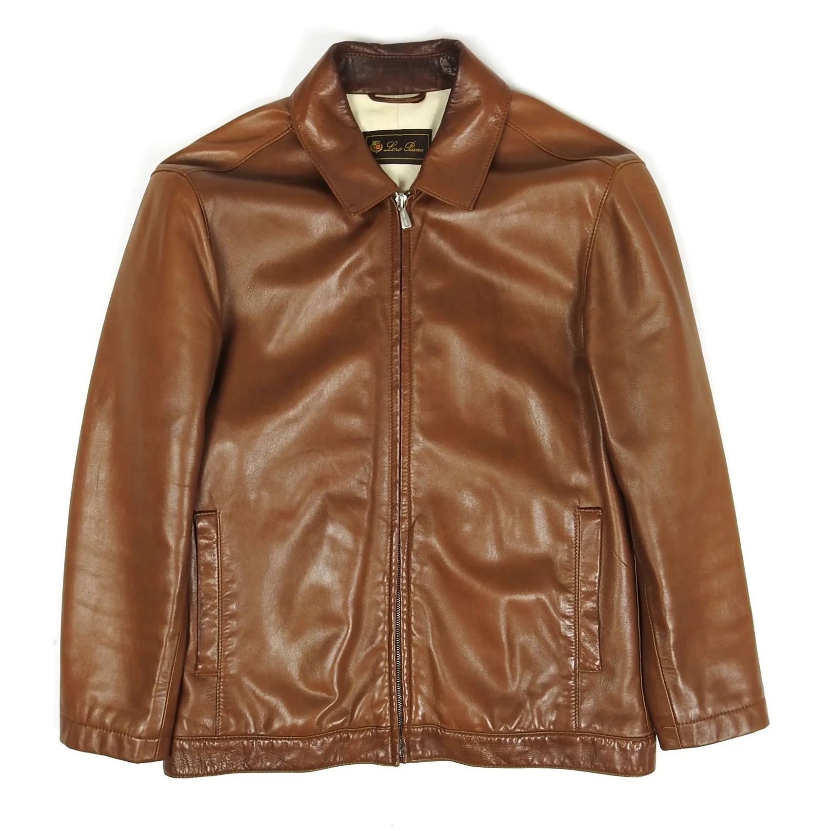 Loro Piana Leather Jacket Size Medium