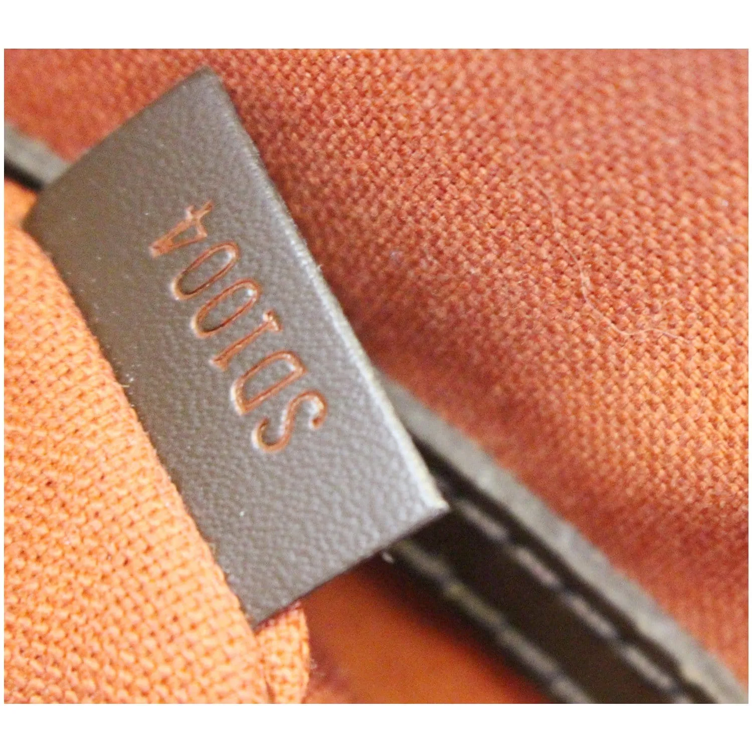 LOUIS VUITTON Alma Damier Ebene Satchel Bag Brown