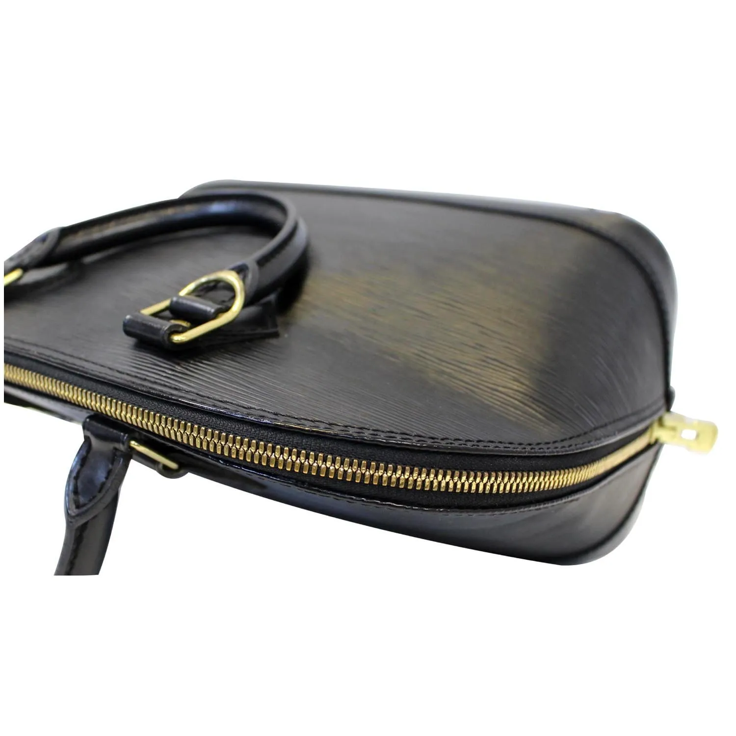 Louis Vuitton Alma Epi Leather Satchel Bag - LV Alma