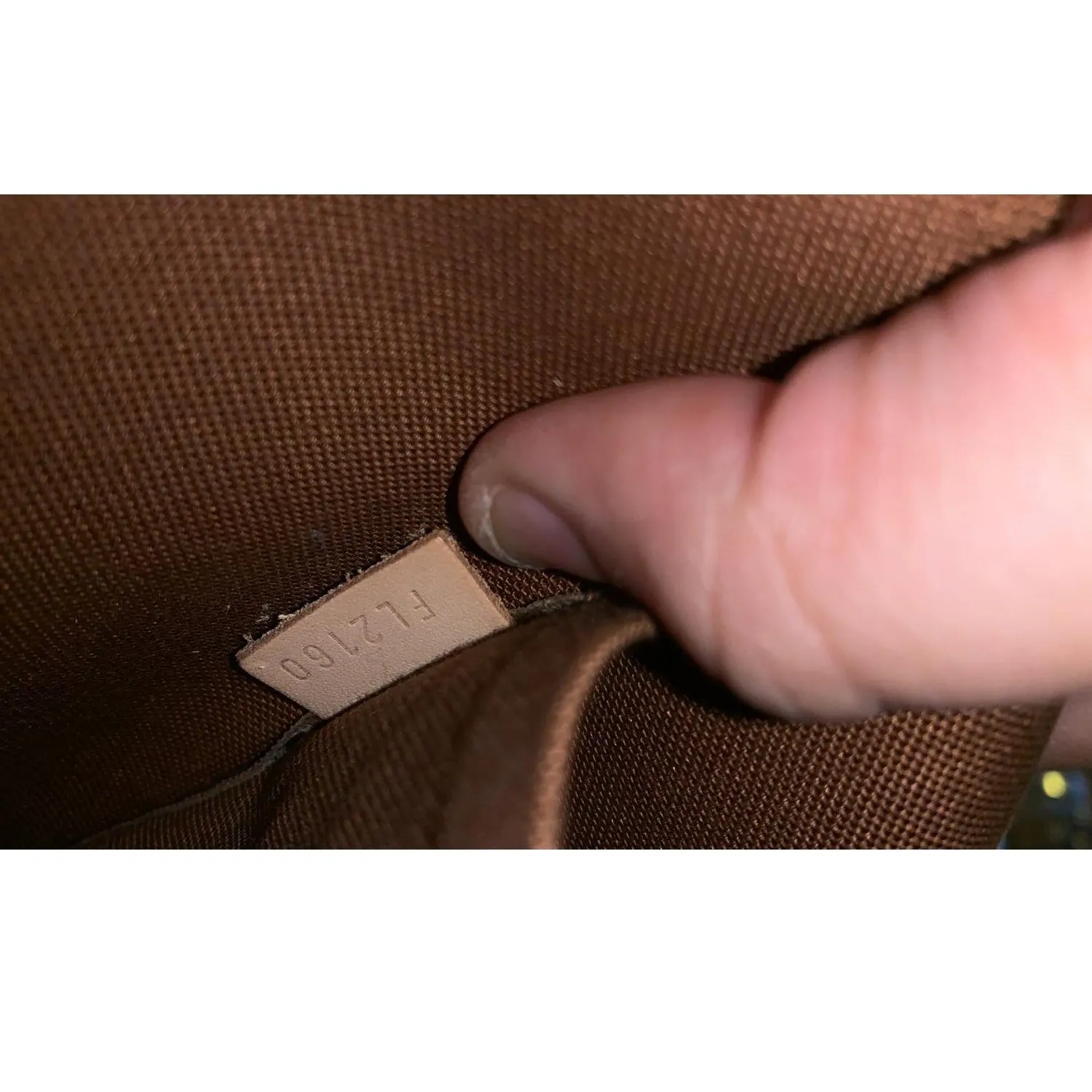 Louis Vuitton Alma GM NM Monogram Canvas Satchel Bag