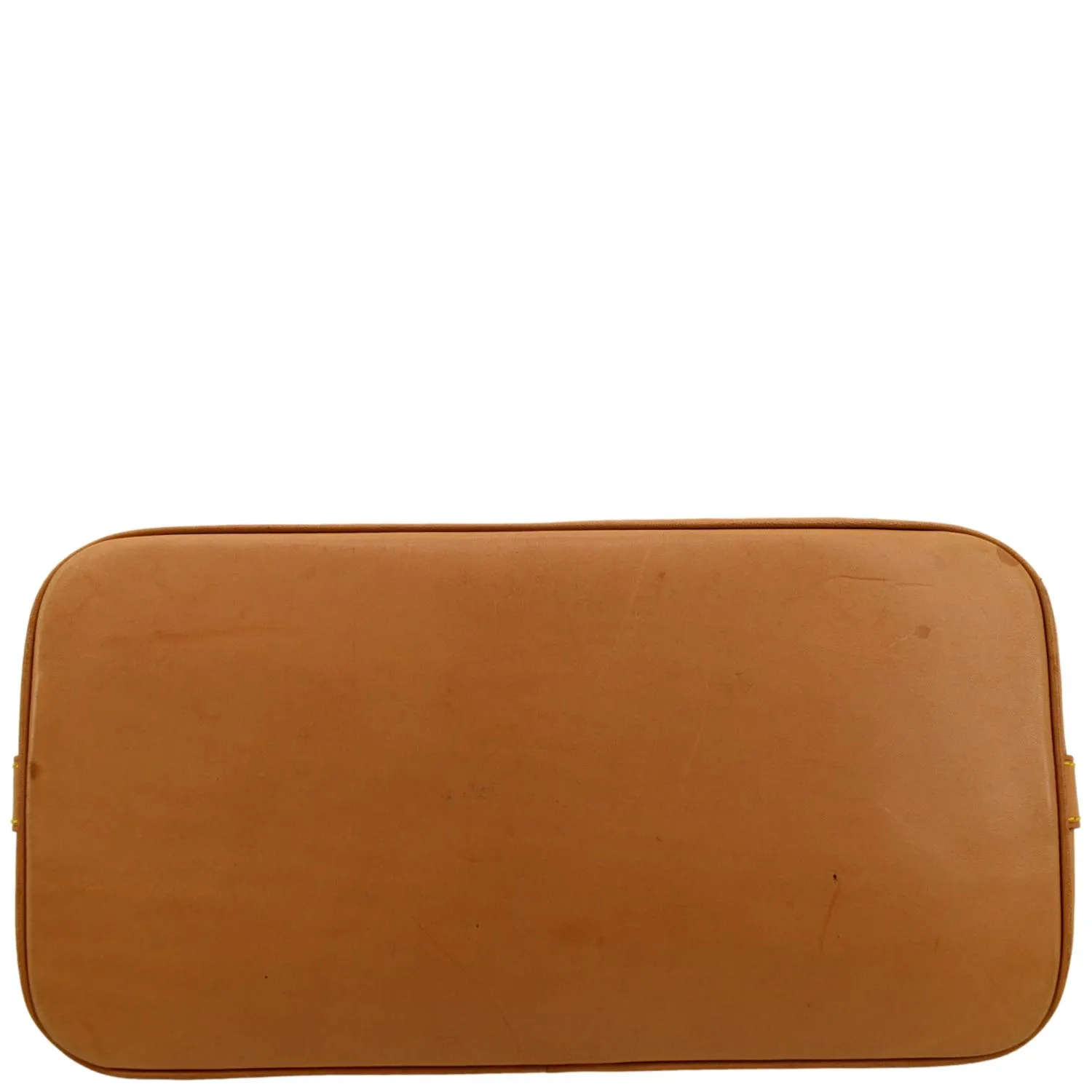 LOUIS VUITTON Alma PM Monogram Canvas Satchel Bag Brown