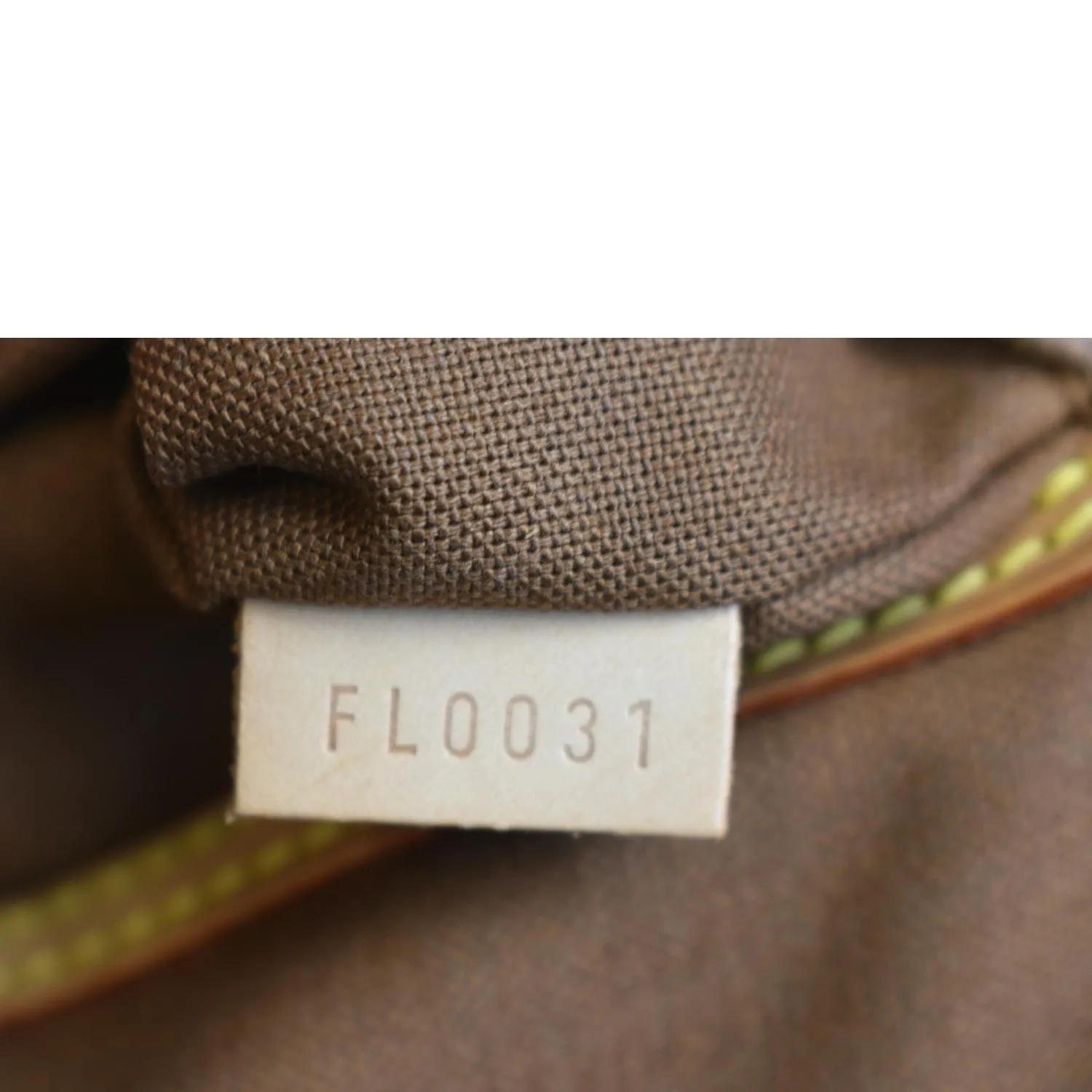LOUIS VUITTON Alma PM Monogram Canvas Satchel Bag Brown