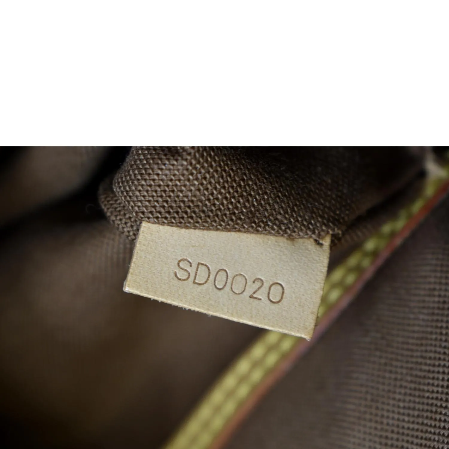 LOUIS VUITTON Alma PM Monogram Canvas Satchel Bag Brown