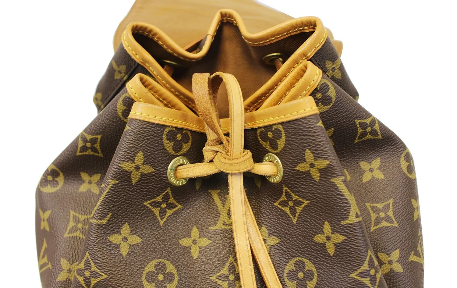 LOUIS VUITTON Backpack Handbag Monogram Canvas Montsouris GM