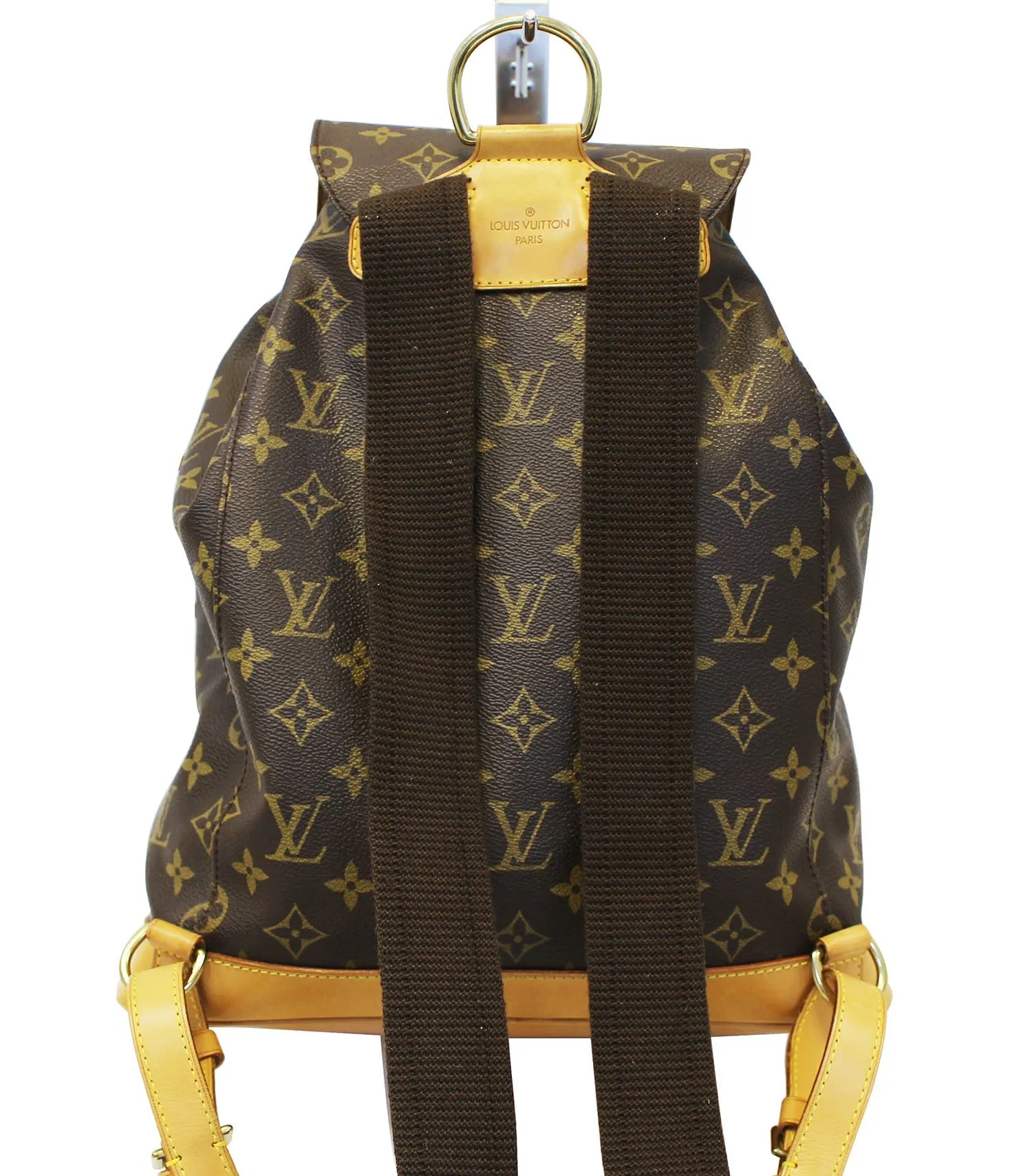 LOUIS VUITTON Backpack Handbag Monogram Canvas Montsouris GM