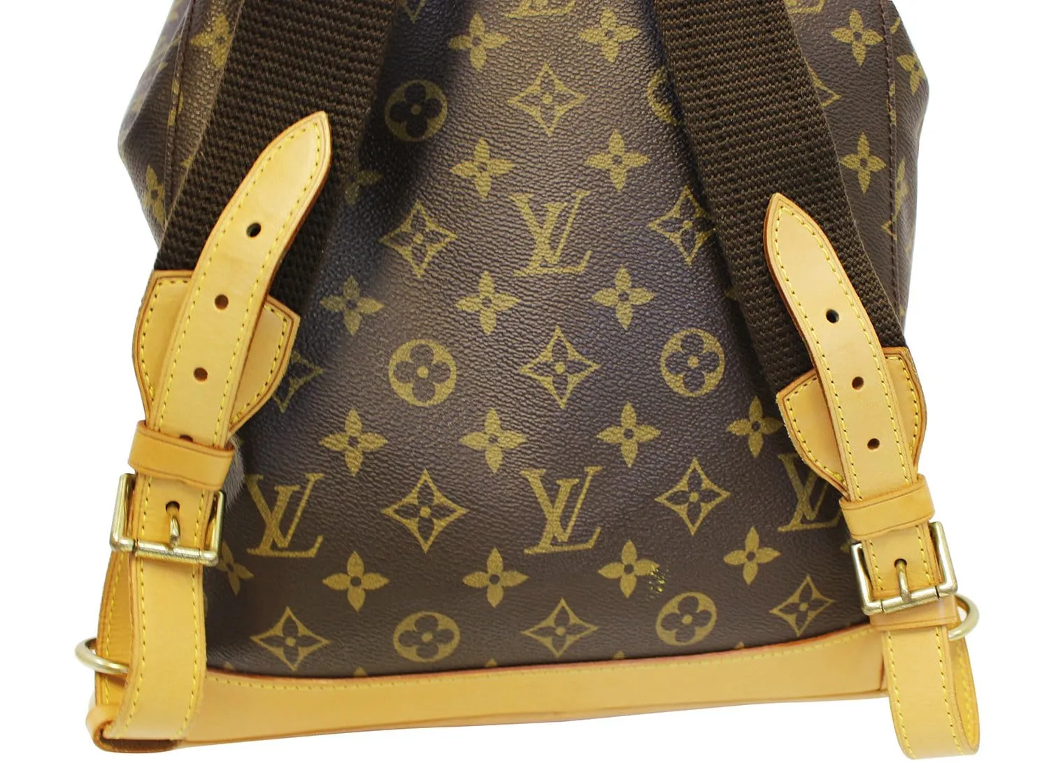 LOUIS VUITTON Backpack Handbag Monogram Canvas Montsouris GM