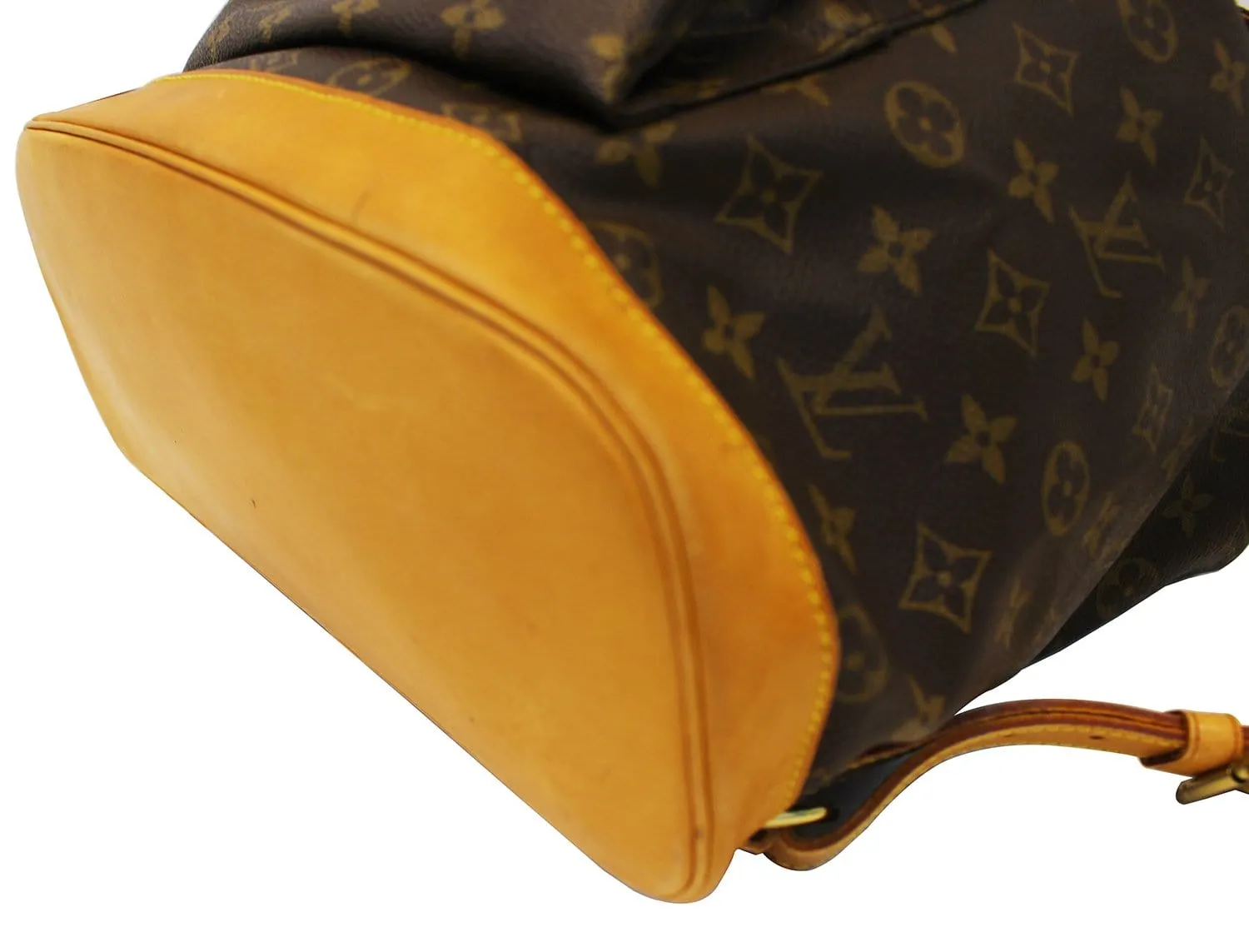 LOUIS VUITTON Backpack Monogram Canvas Montsouris GM