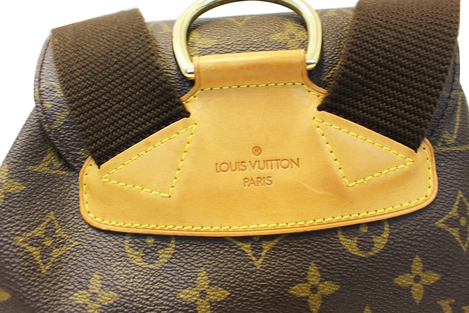 LOUIS VUITTON Backpack Monogram Canvas Montsouris GM