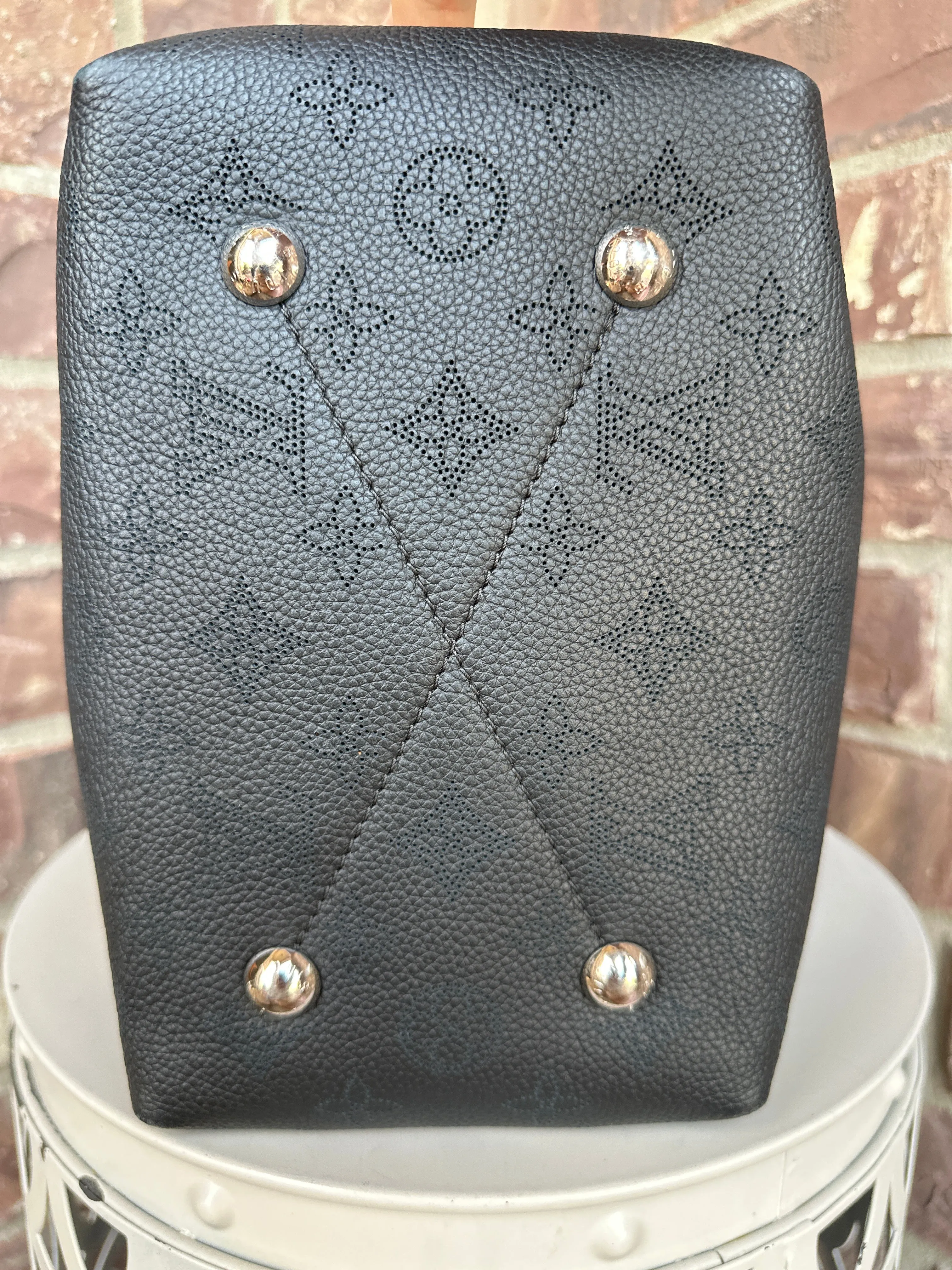 Louis Vuitton Bella Bucket Bag Mahina Leather 65567