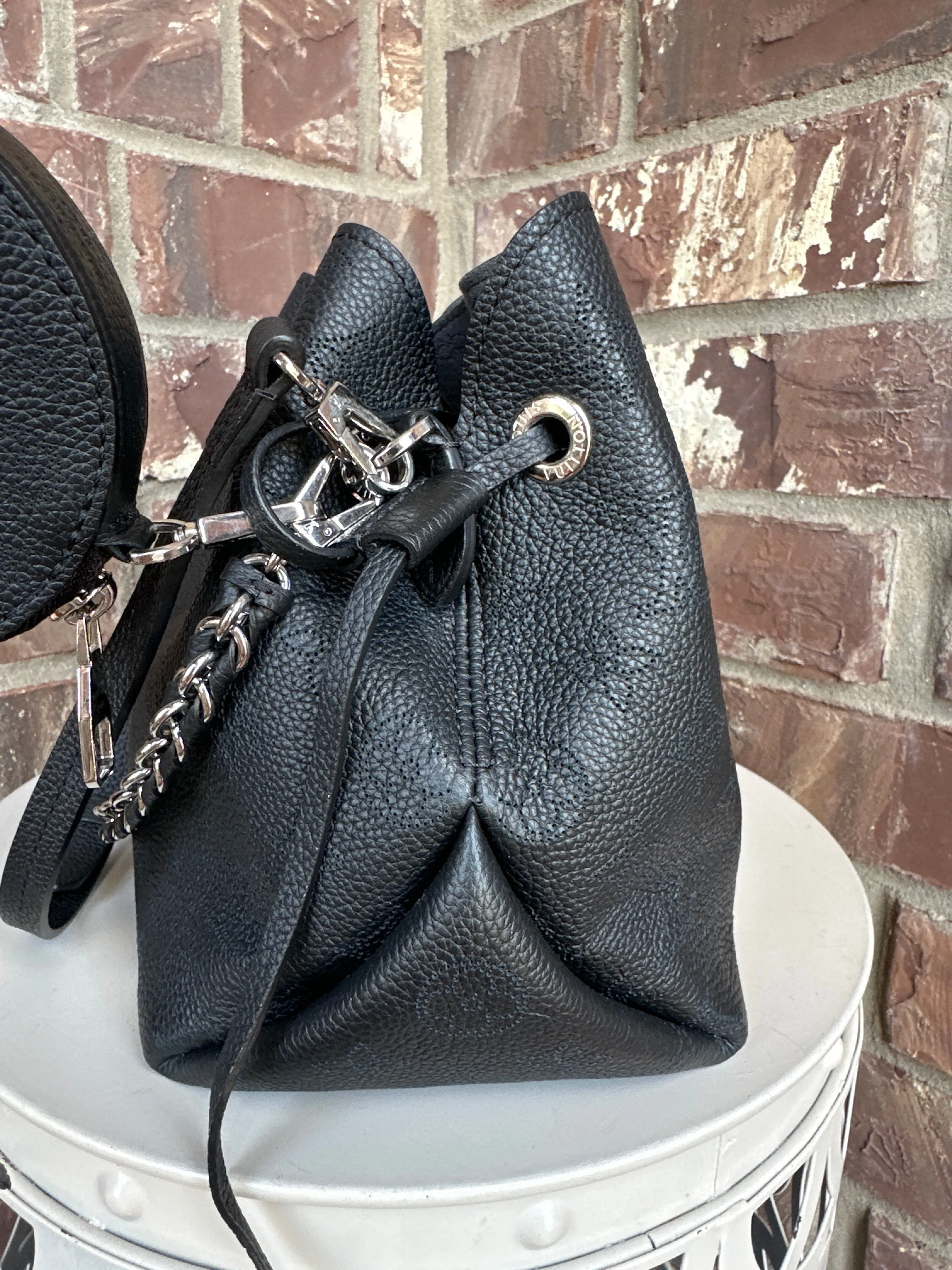 Louis Vuitton Bella Bucket Bag Mahina Leather 65567