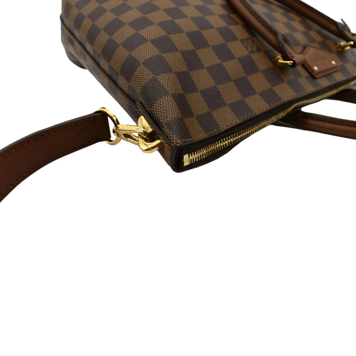 LOUIS VUITTON Belmont Damier Ebene Shoulder Bag Brown - Hot Deals