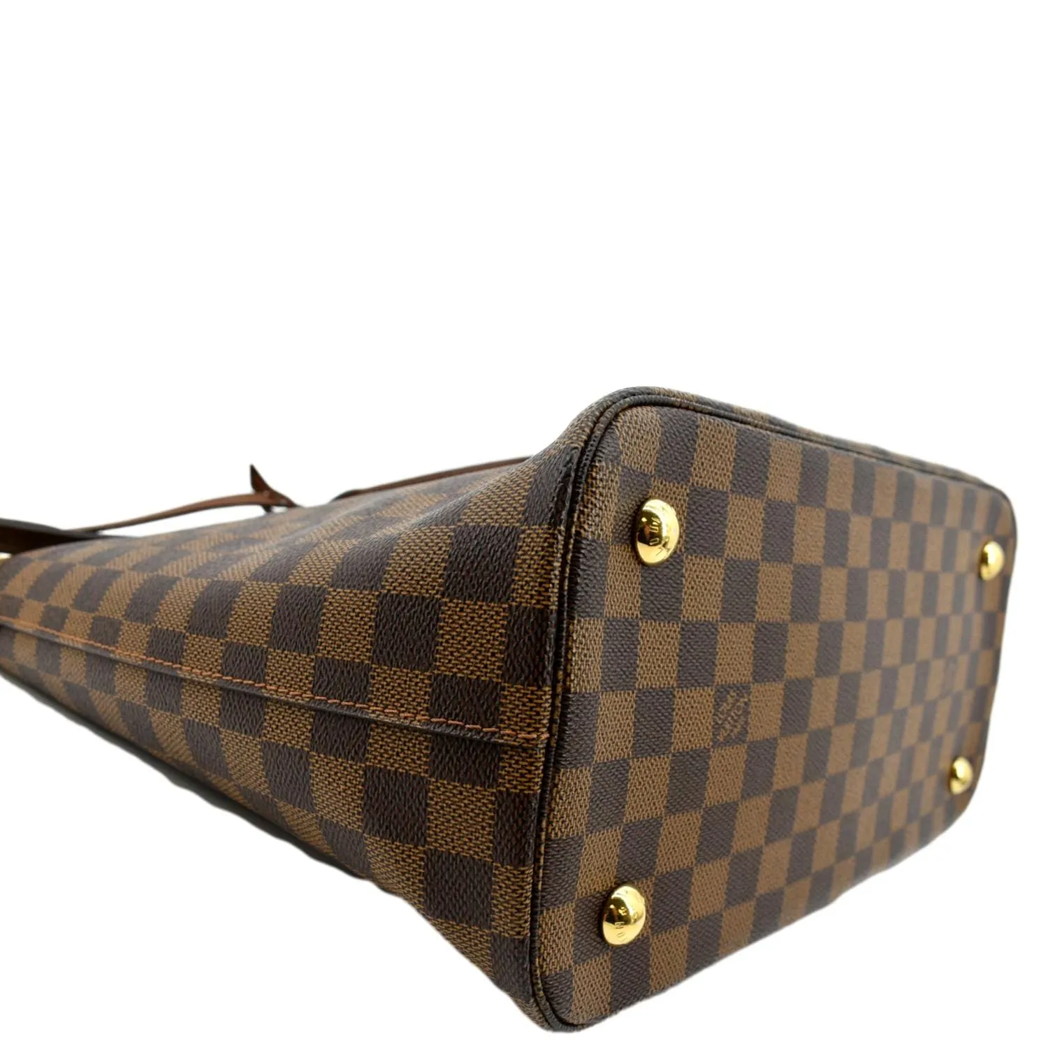 LOUIS VUITTON Belmont Damier Ebene Shoulder Bag Brown - Hot Deals
