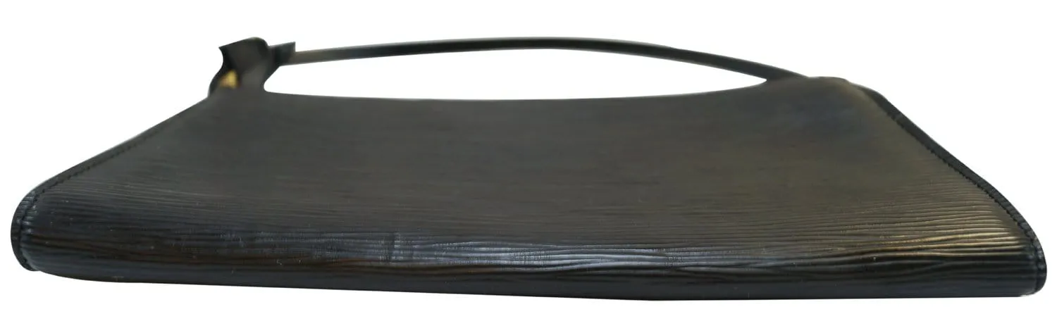 Louis Vuitton Black Epi Leather Pochette Accessories Pouch