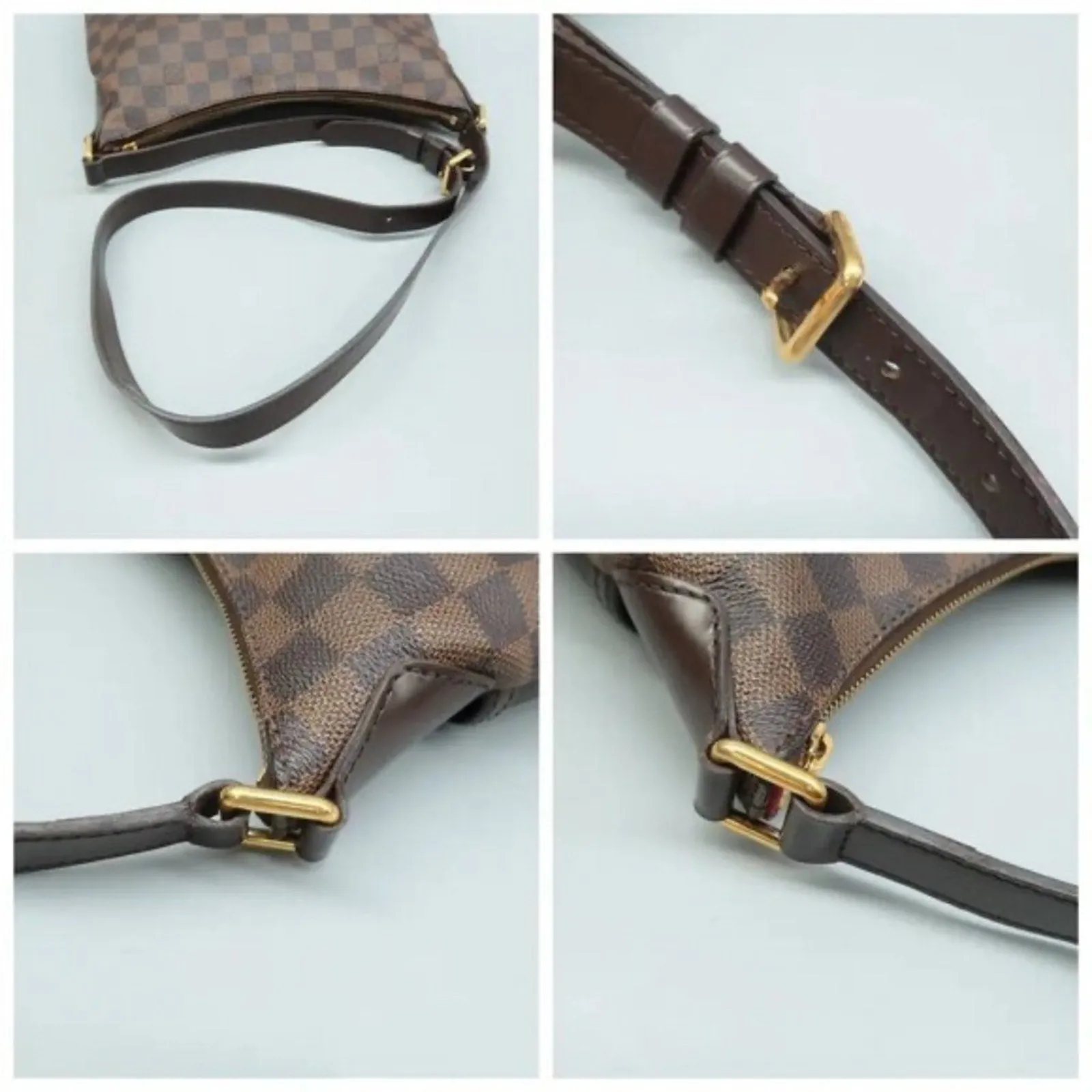 Louis Vuitton Bloomsbury Brown Damier Ebene Canvas Shoulder Bag