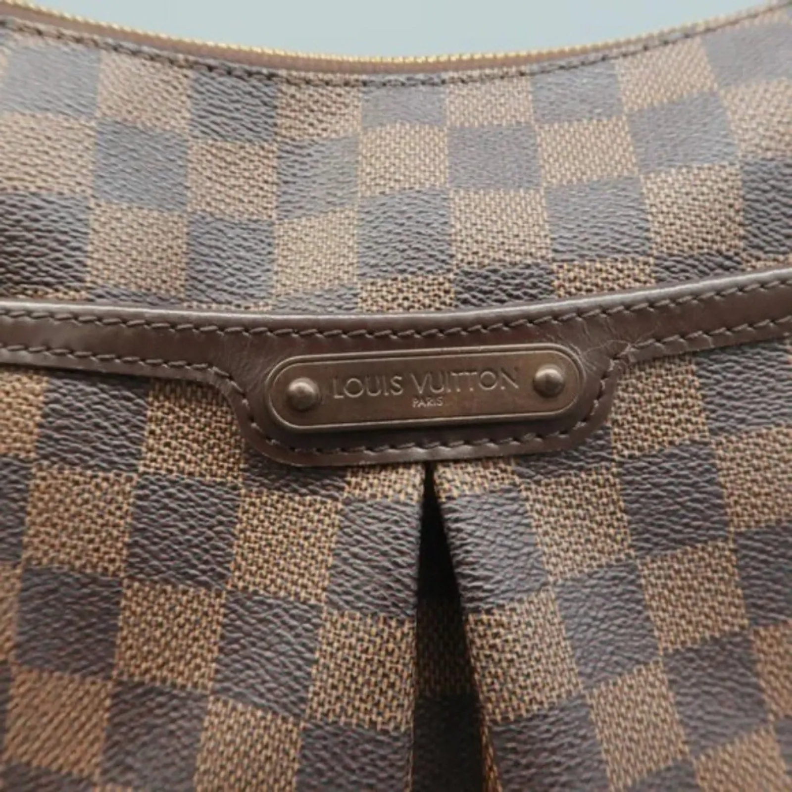Louis Vuitton Bloomsbury Brown Damier Ebene Canvas Shoulder Bag