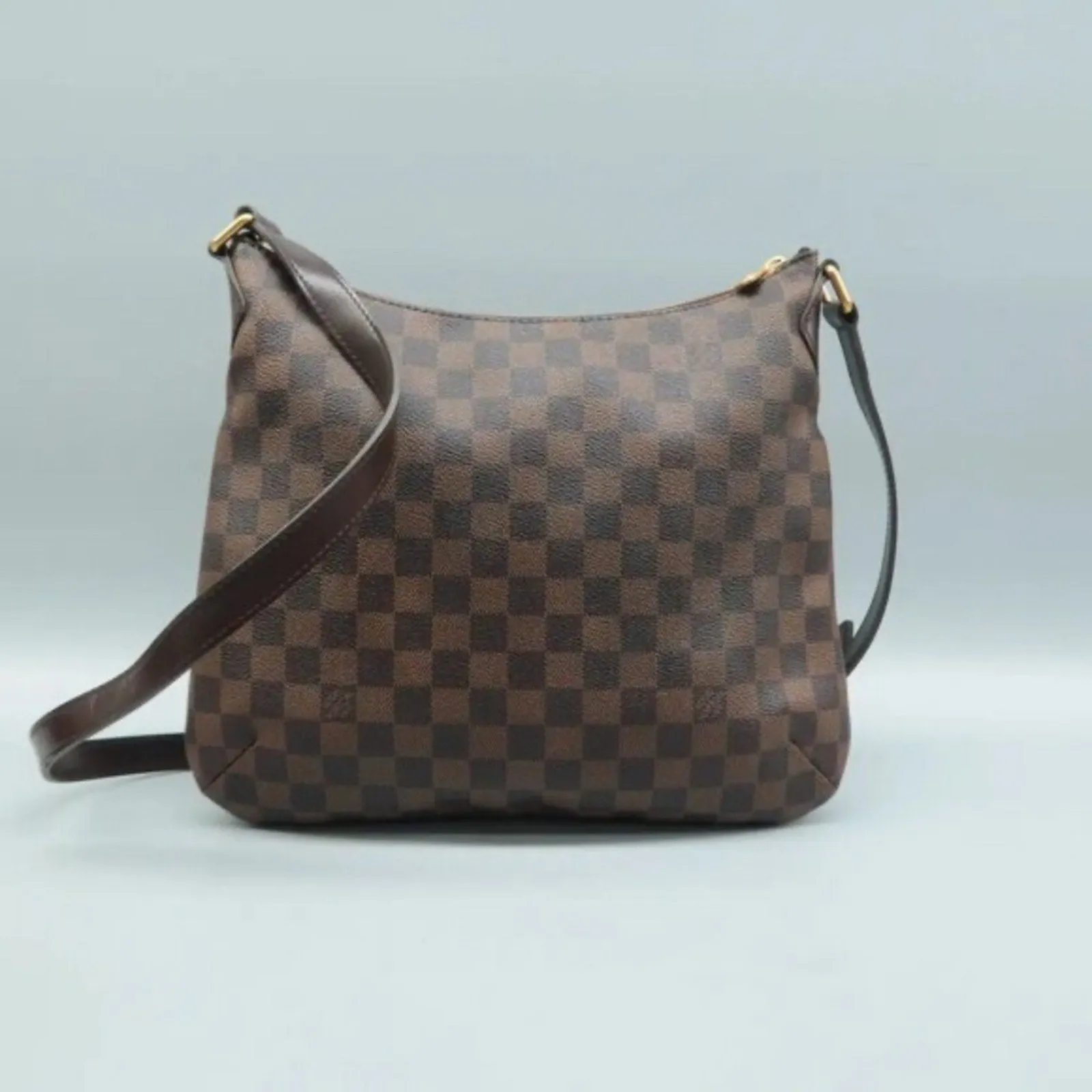 Louis Vuitton Bloomsbury Brown Damier Ebene Canvas Shoulder Bag