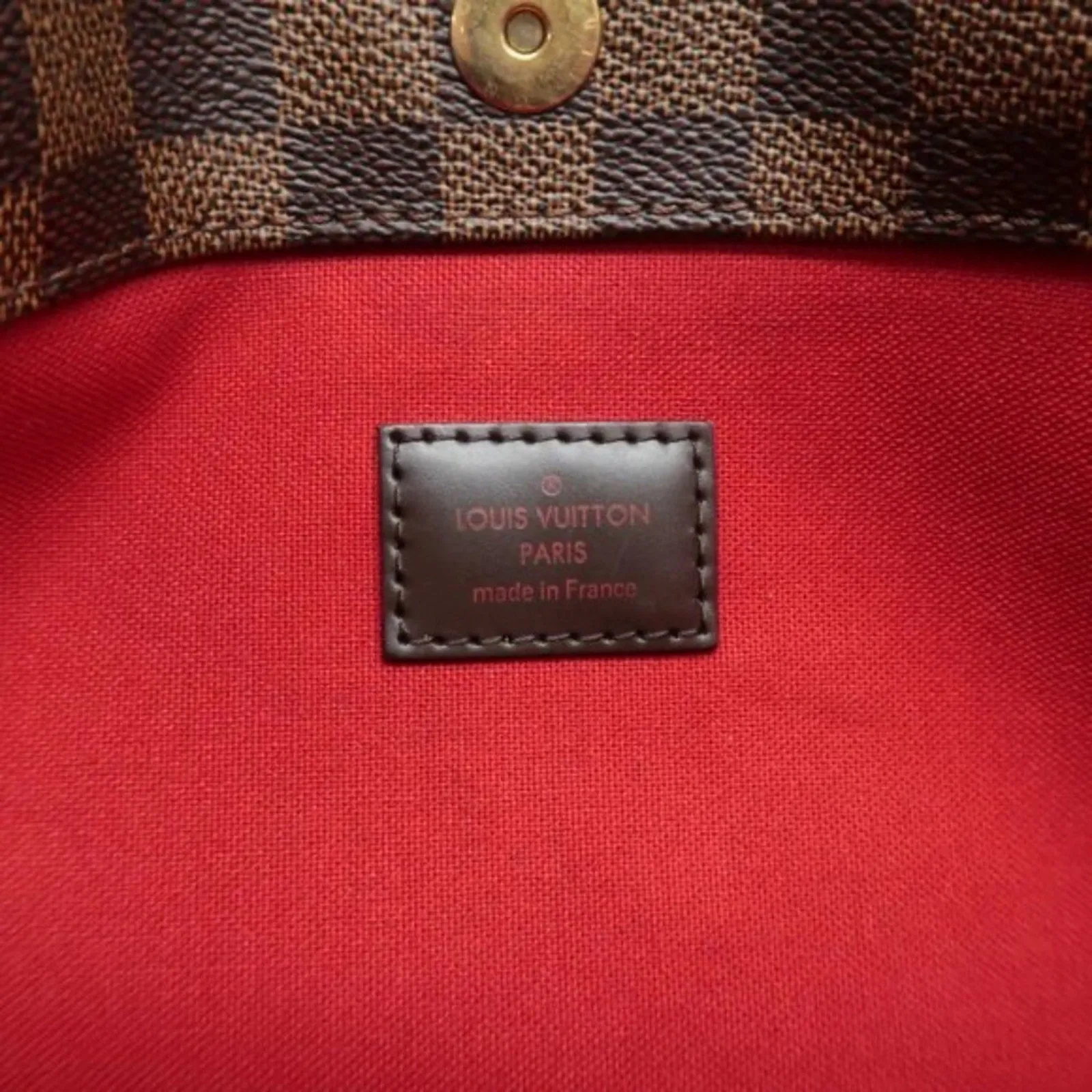 Louis Vuitton Bloomsbury Brown Damier Ebene Canvas Shoulder Bag