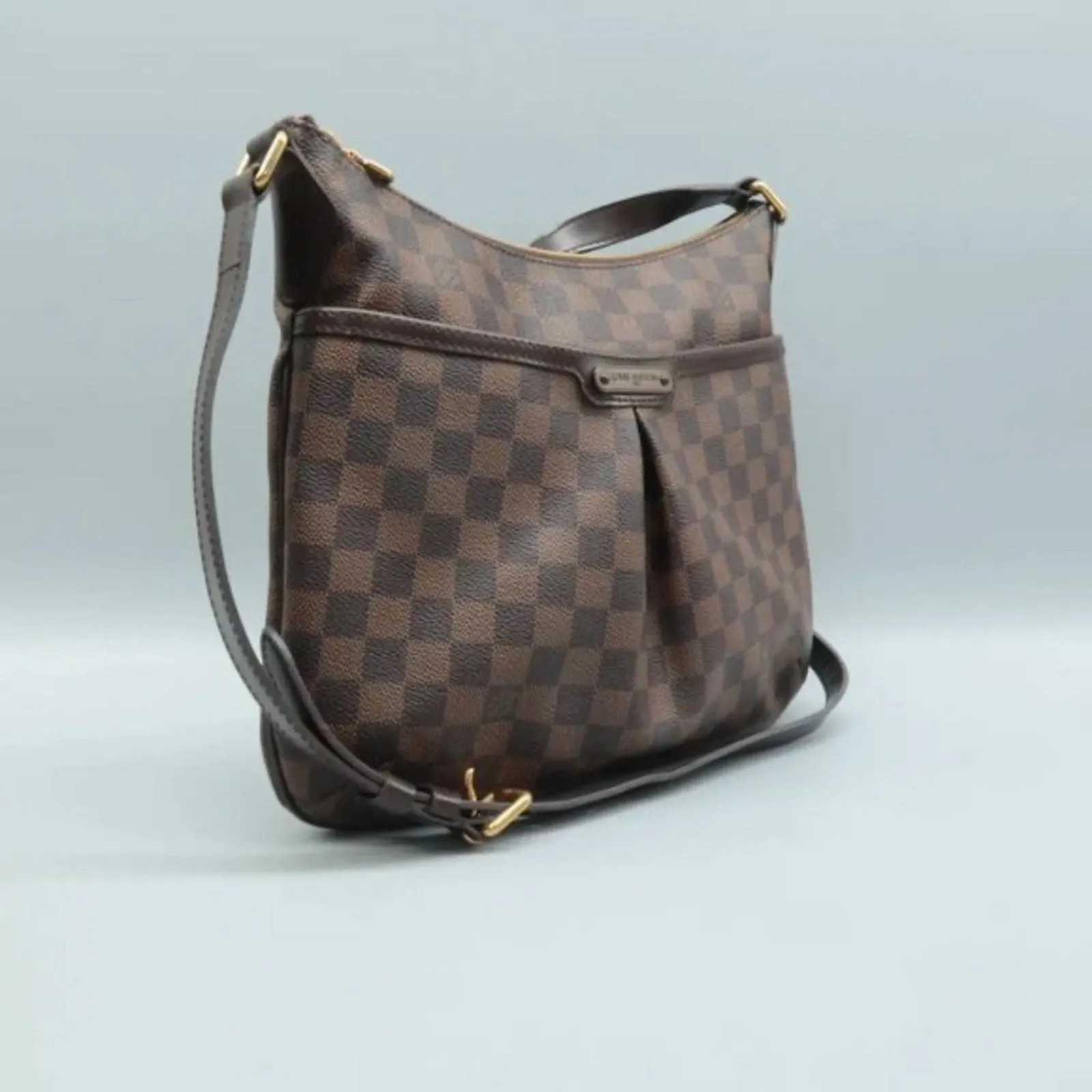 Louis Vuitton Bloomsbury Brown Damier Ebene Canvas Shoulder Bag